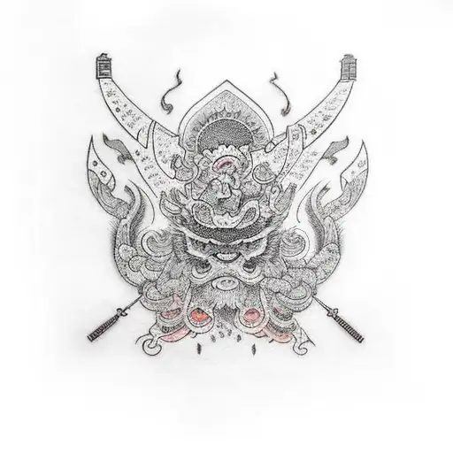 eunoia word in japenese tattoo design idea