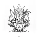 gohan tattoo design idea