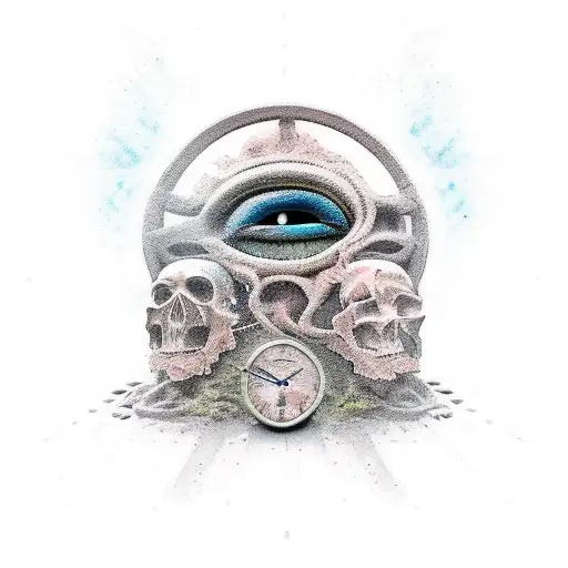 chronos sculture  tattoo design idea