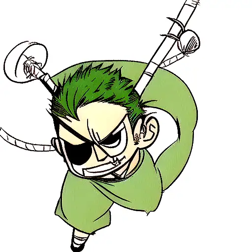 zoro tattoo design idea