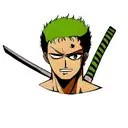 zoro tattoo design idea