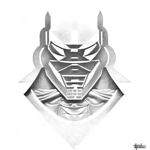 mf doom tattoo design idea