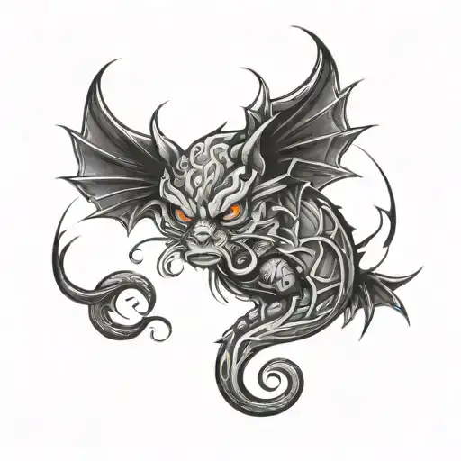 temper full of attitude tattoo design idea