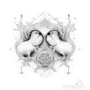 oxytocin tattoo design idea