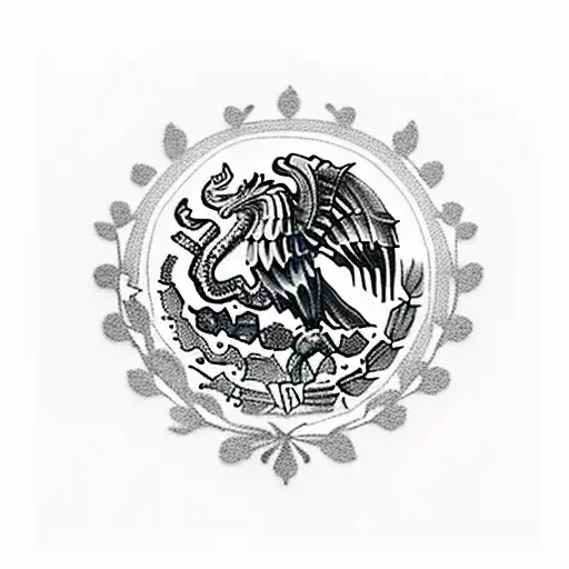 gallos de pelea mexicanos tattoo design idea