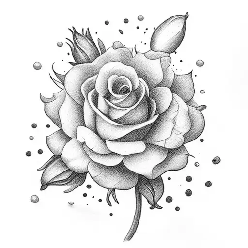 **Ramo de Flores:** Un ramo de flores delicadas con el nombre "Nelly" entre los pétalos o entrelazado en las ramas.  3.  tattoo design idea