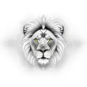 lion tattoo on chest tattoo design idea