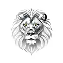 lion tattoo on chest tattoo design idea