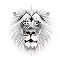 lion tattoo on chest tattoo design idea