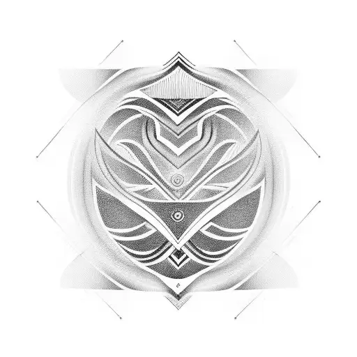 lines tattoo design idea