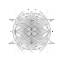 lines tattoo design idea