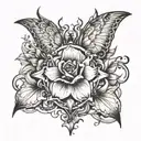 The fray tattoo design idea