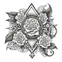 The fray tattoo design idea