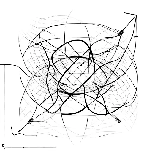 mathematics, graphs, Physics, gear, turbo tattoo design idea