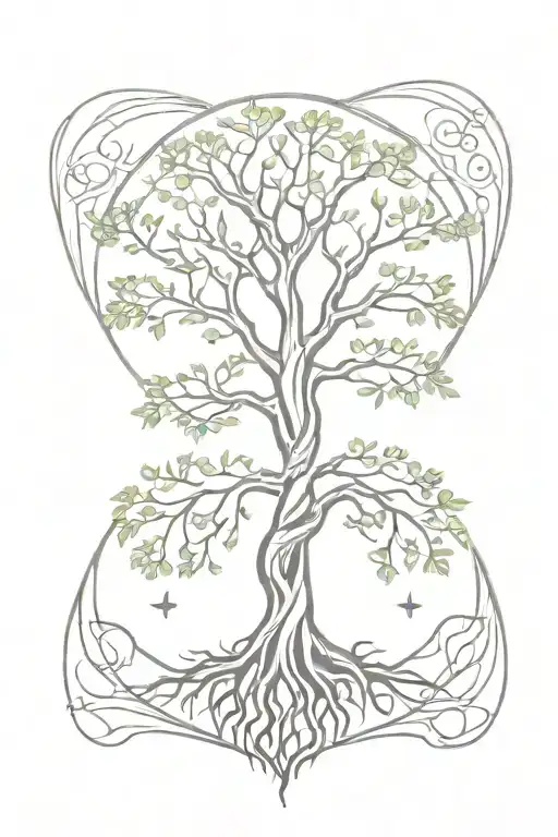 yggdrasil tree tattoo tattoo design idea