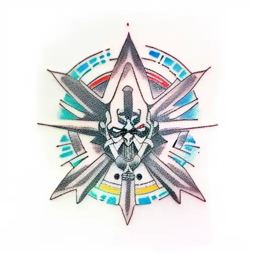 darth maul Star Wars  tattoo design idea