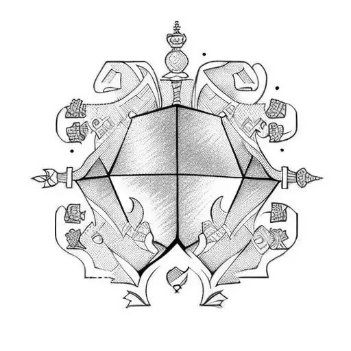 Chess Board tattoo design idea