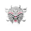 hotline miami tattoo design idea