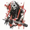 Mick Thomson tattoo design idea