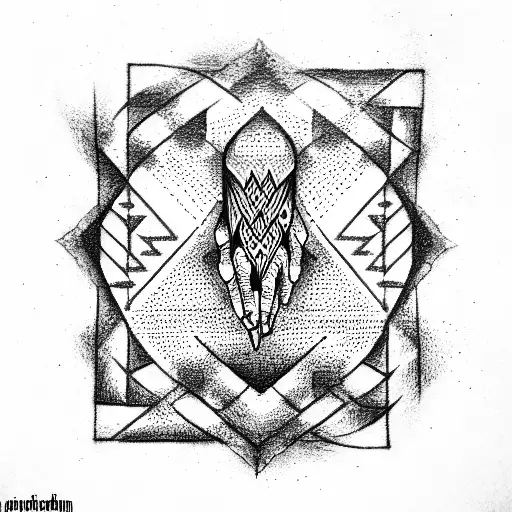 sign of brotherhood tattoo design idea