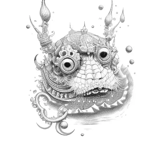 casa de madeira sobre palafita sobre no mar  tattoo design idea
