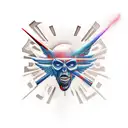 Icarus tattoo design idea