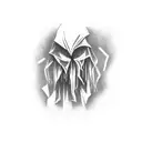 scarecrow in the distance tattoo design idea