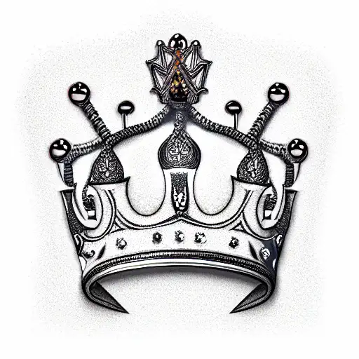 King's Crown tattoo design idea