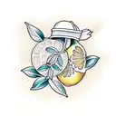Lemon Tree tattoo design idea