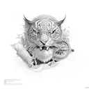 cycle breaking tattoo design idea