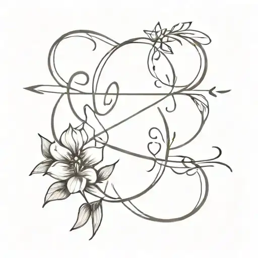 Cross Birth date tattoo tattoo design idea