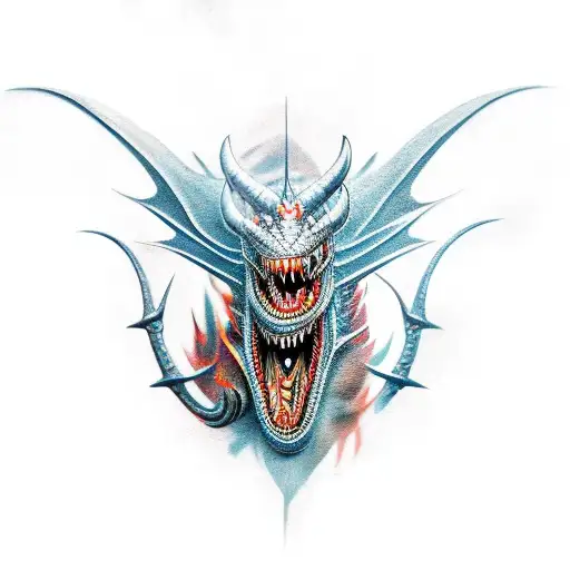 dragonborn tattoo design idea