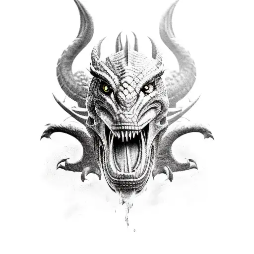 dragonborn tattoo design idea