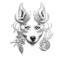 Halsey tattoo design idea