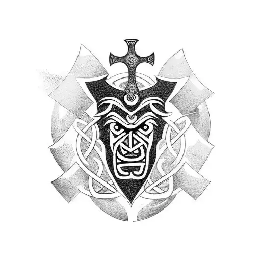 Irish tattoo design idea