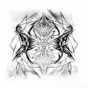 Wizard Staff tattoo design idea