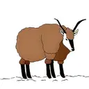 Forest Steinbock  tattoo design idea