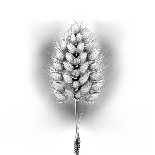I like the idea of a wheat stalk tattoo, except maybe in white ink, as a  reminder of the harvest. 
