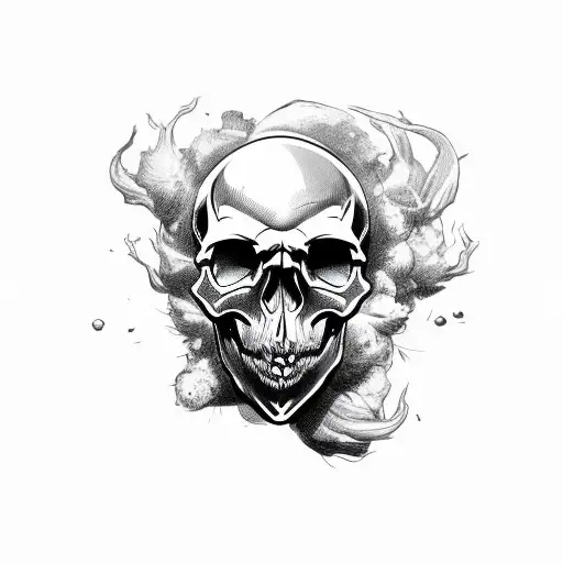 380+ Smoke Skull Tattoo Stock Illustrations, Royalty-Free Vector Graphics &  Clip Art - iStock