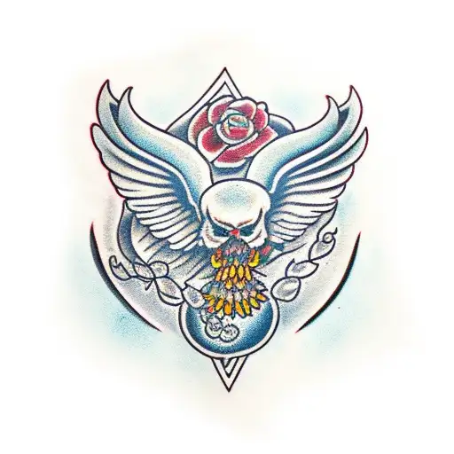 ave fenix tattoo design idea