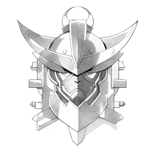 anime Shields hero tattoo design idea