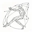 trying to escape matrix tattoo design idea
