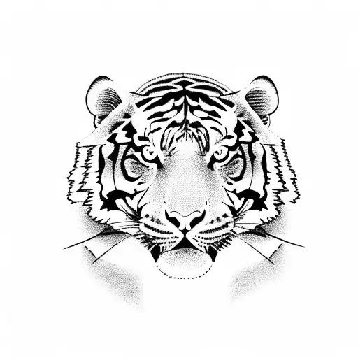 Tiger 1998 tattoo design idea