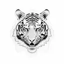 Tiger 1998 tattoo design idea