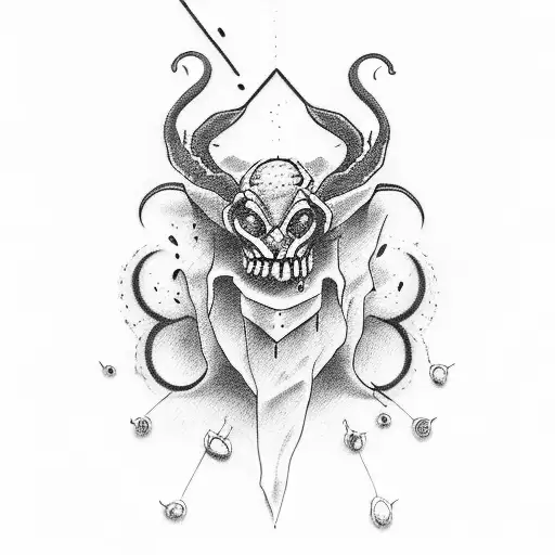sexy devil tattoo design idea