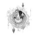 indio tattoo design idea