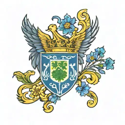 azores flag tattoo design idea