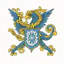 azores flag tattoo design idea