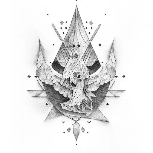 creation of adam  tattoo design idea