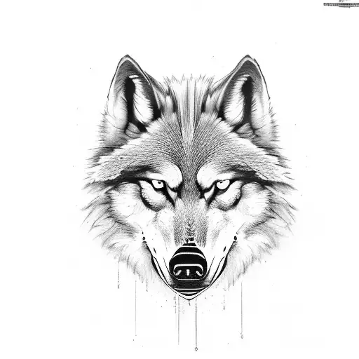 gerald the witcher wolf school tattoo design idea